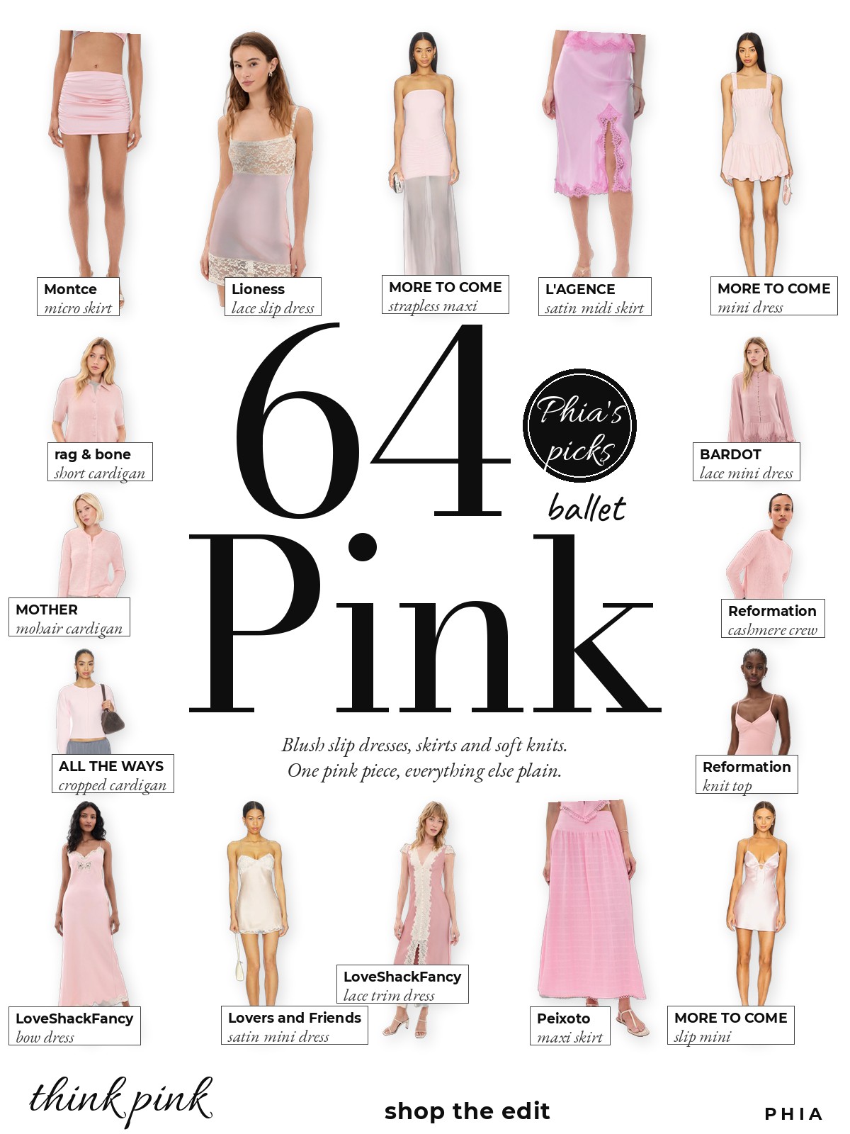 Color Spotlight: Ballet Pink collage
