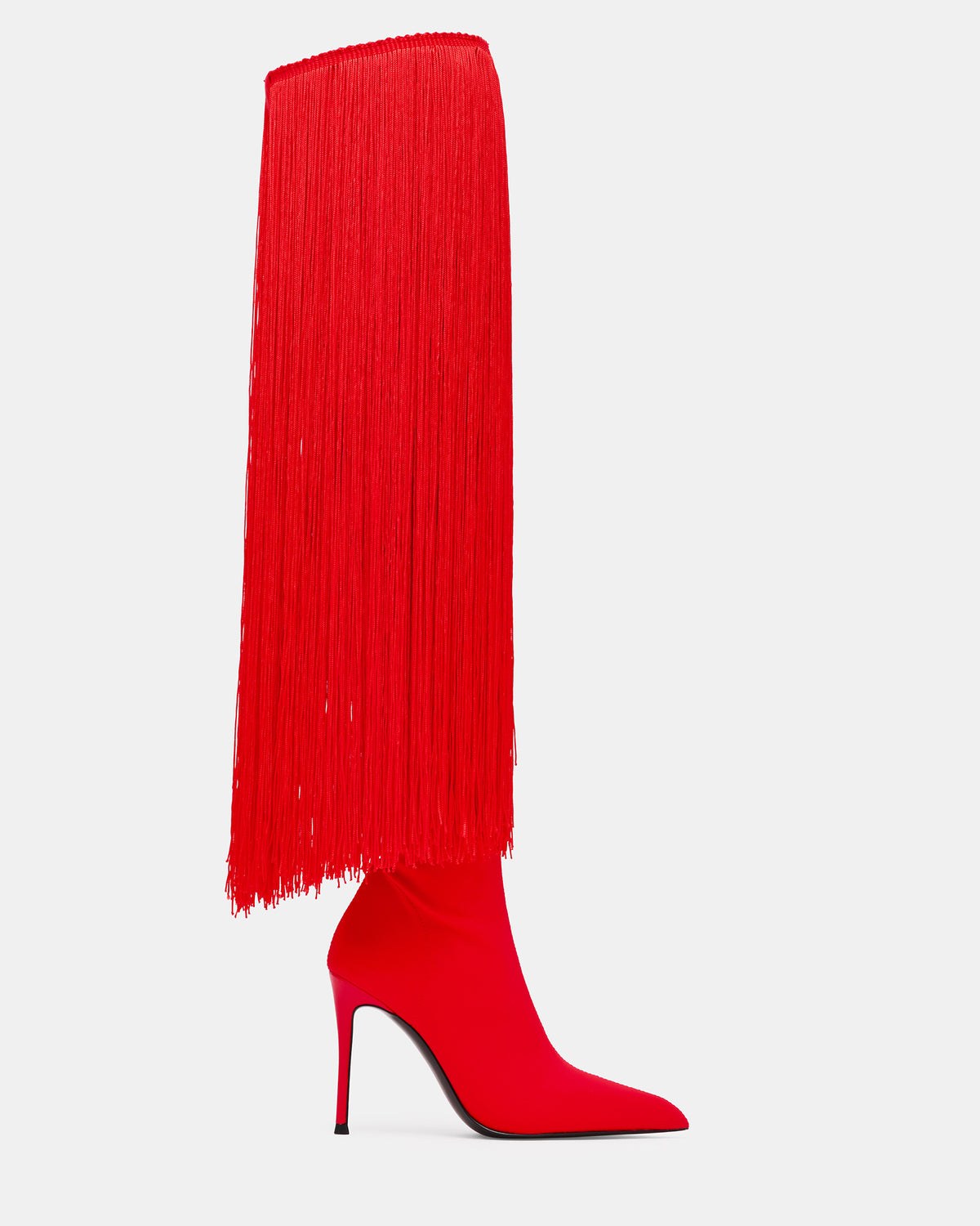 Provoque Red Over-the-Knee Boots