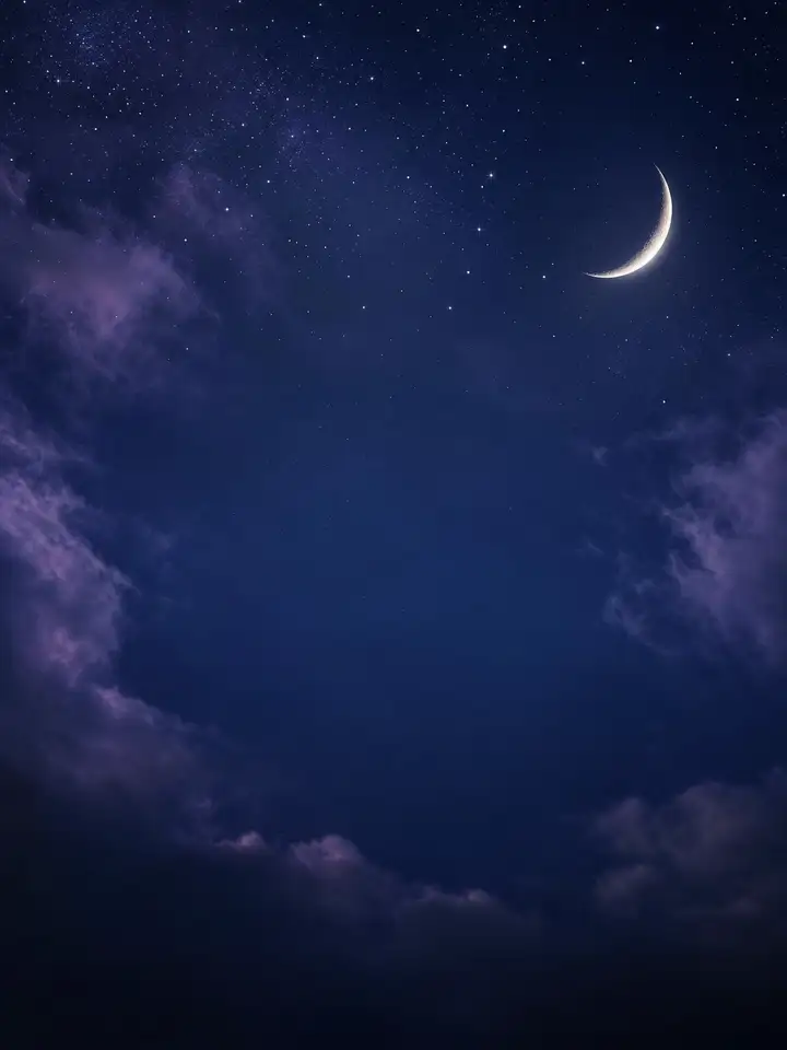 Video: pimple patches for every stage appear under a crescent moon night sky, from the Phia edit