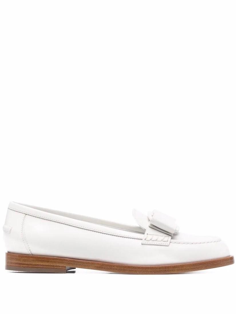 Viva bow-embellished loafers