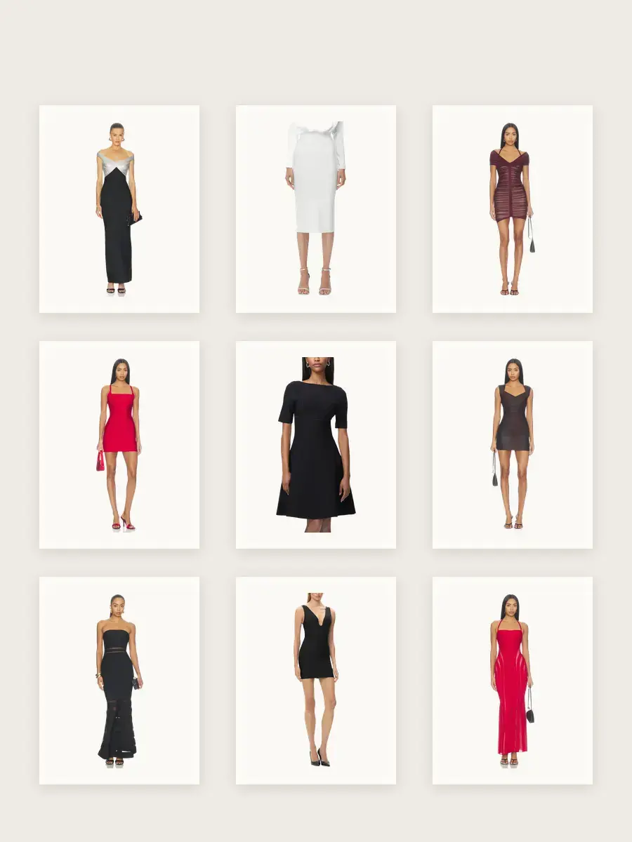 Herve Leger product edit video
