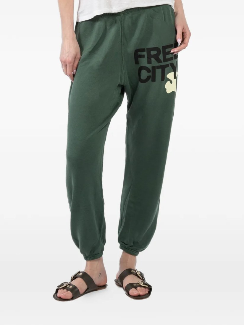 Superfluff Lux OG graphic print track pants