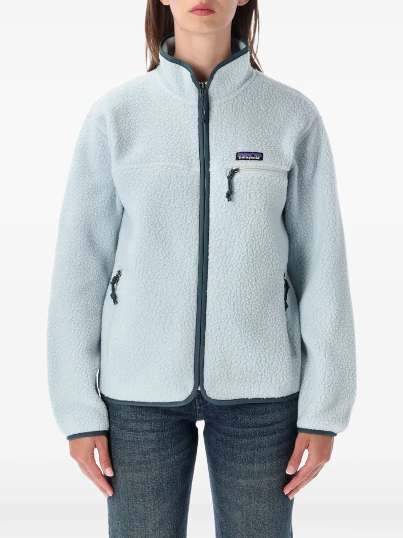 Fleece zip-up jacket