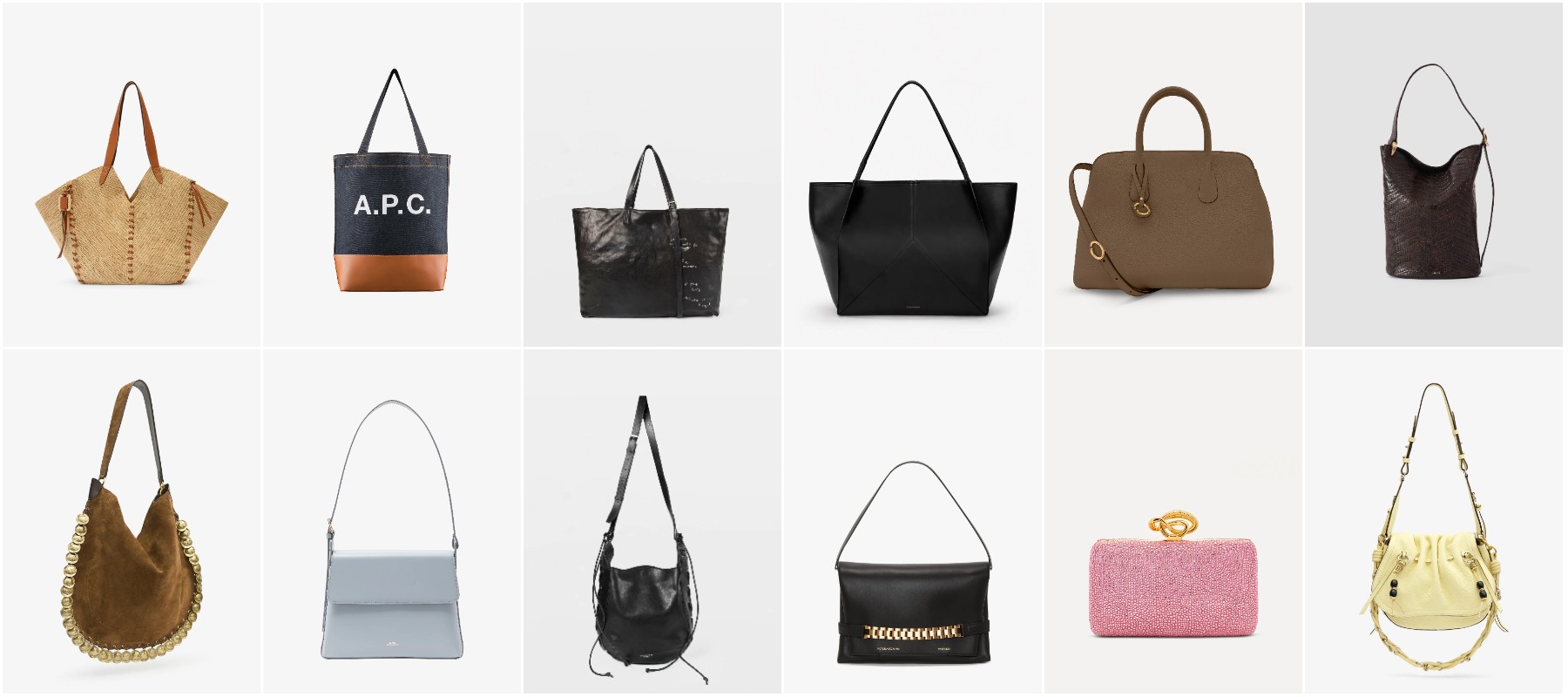 Nine Everyday Bags product edit