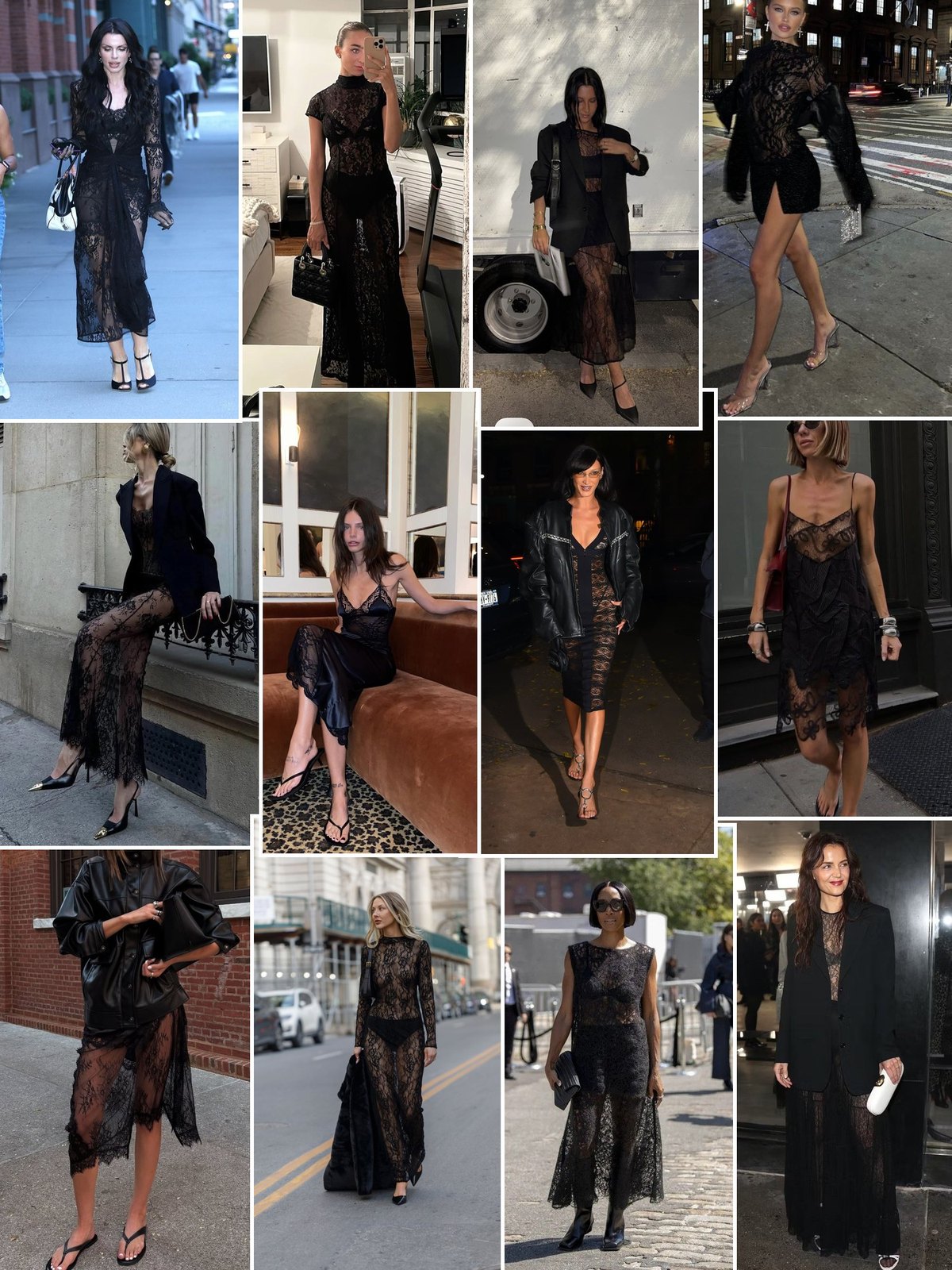 Midnight Walk collage