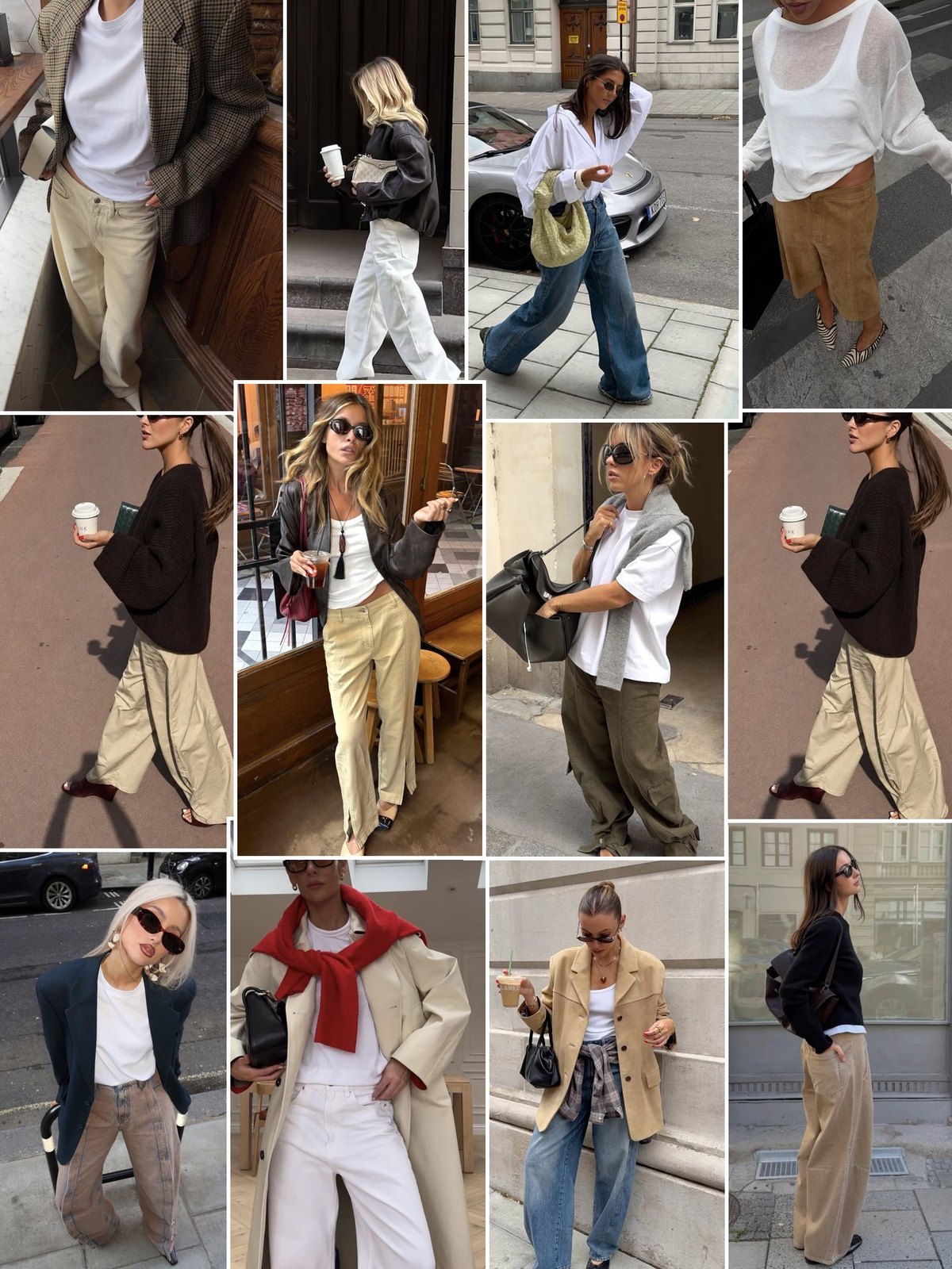 Neutral Contrast collage
