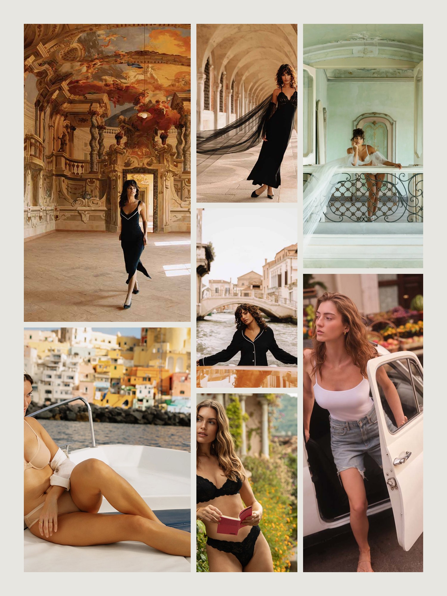 Cosabella campaign mood board