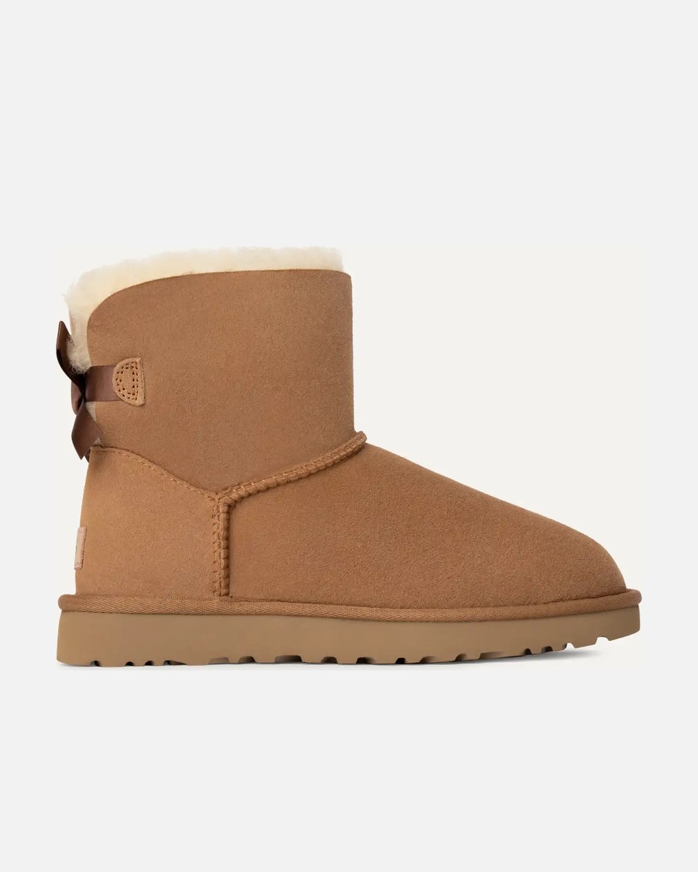 Mini Bailey Bow II Boot in Chestnut