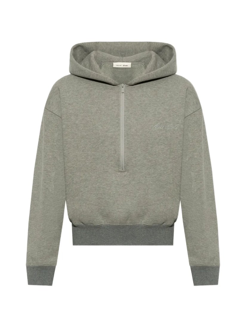 Logo-patch hoodie