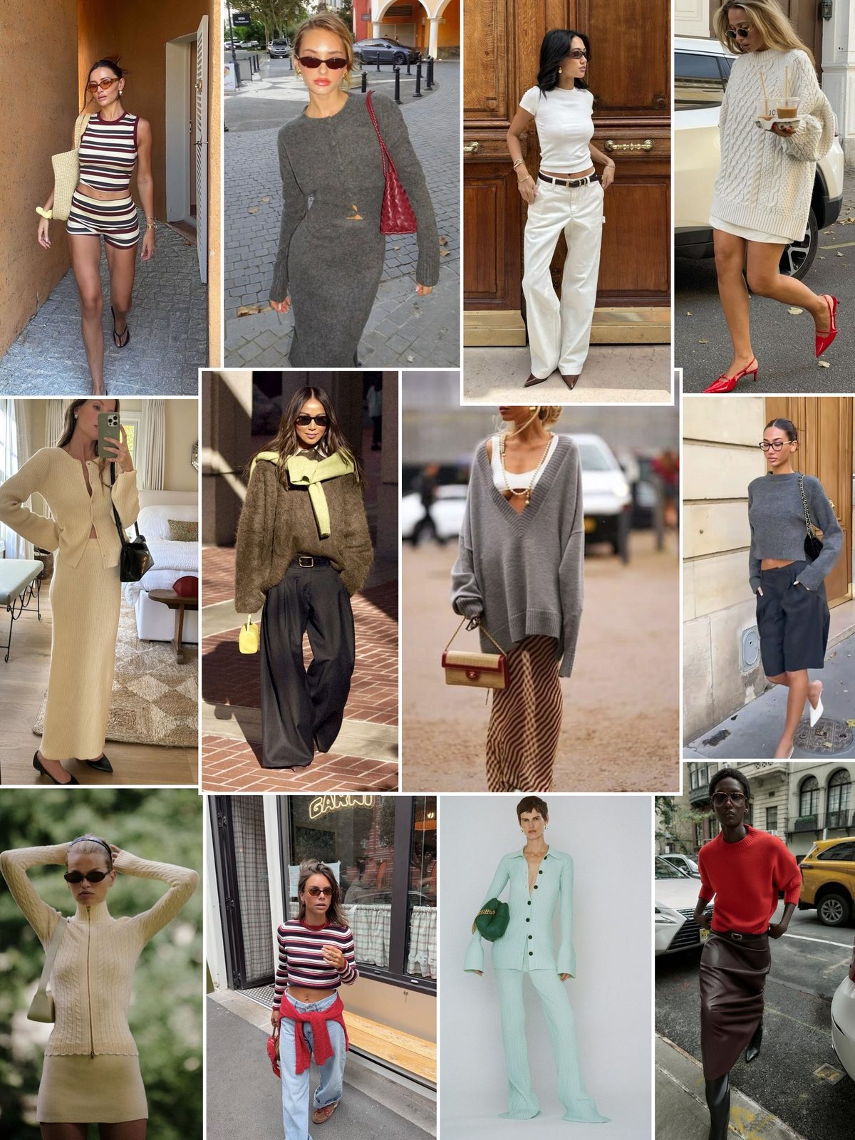 Ribbed and Refined collage