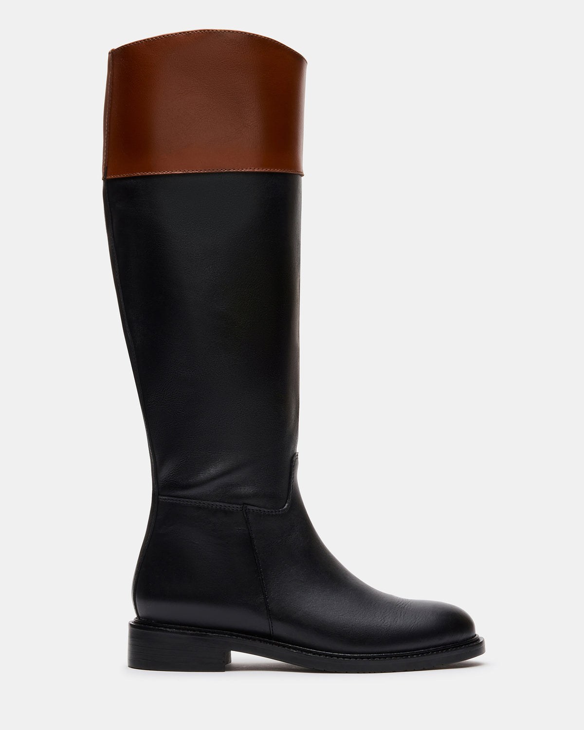 Bandita Black and Cognac Riding Boots