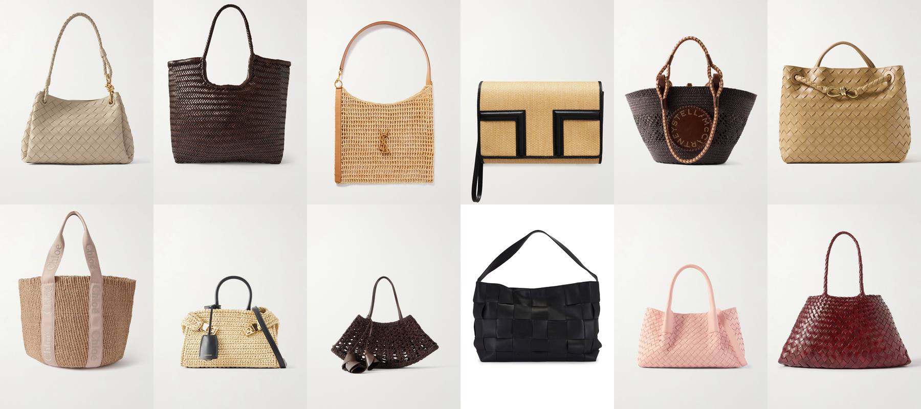 Phoebe Gates Woven Bags