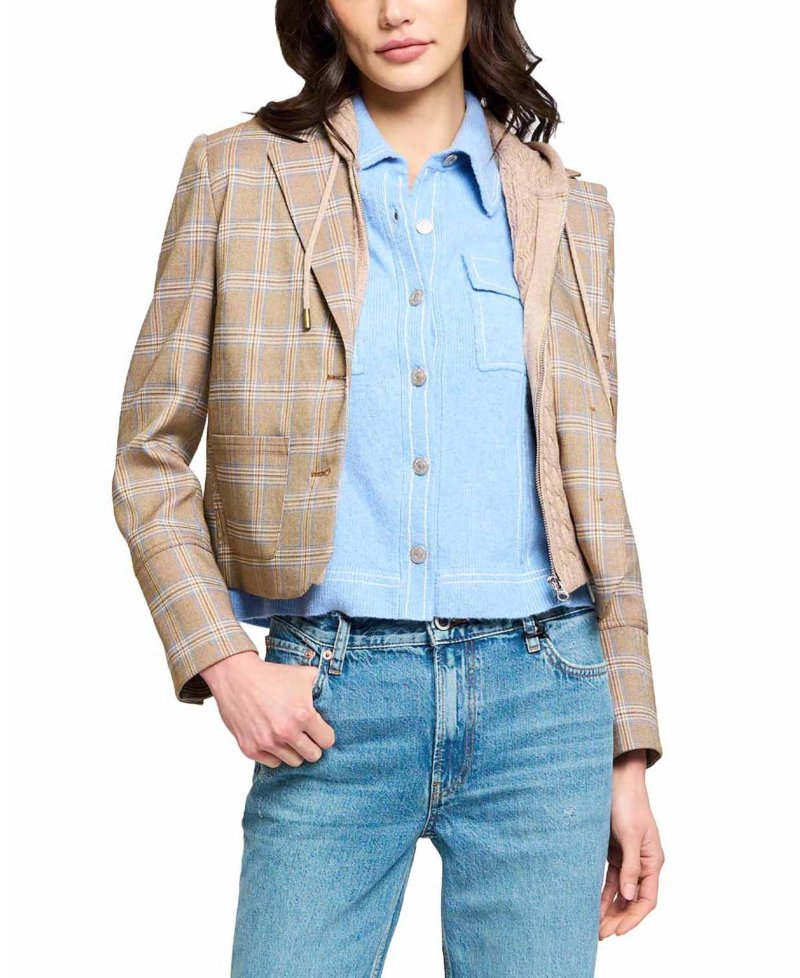 Women's Sienna Plaid Dickey Blazer