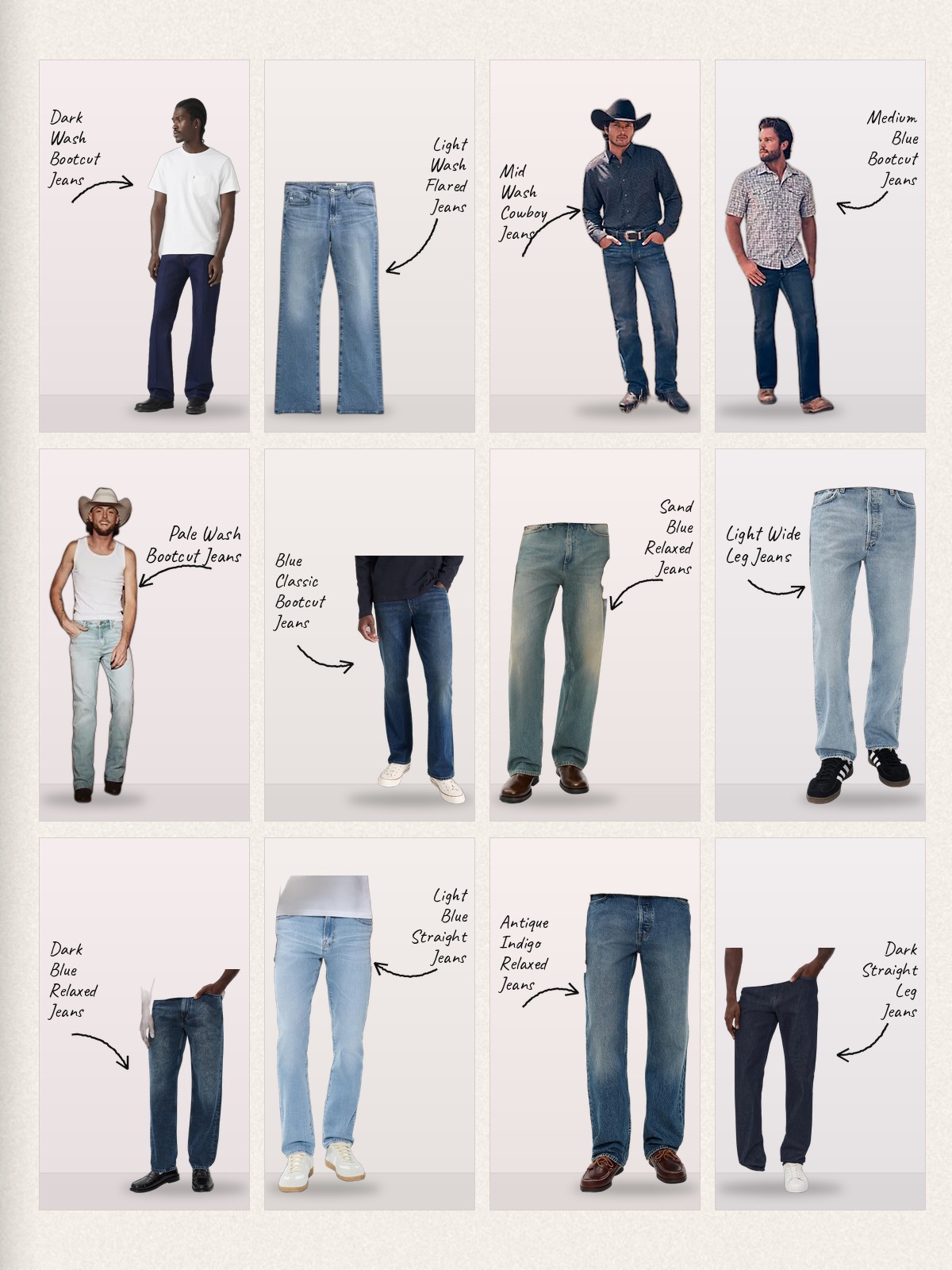 Boot Cut collage