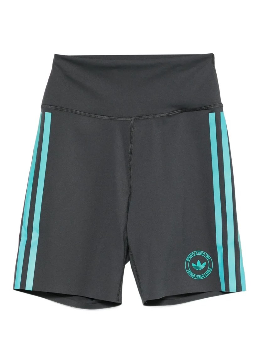 Three-stripes logo shorts