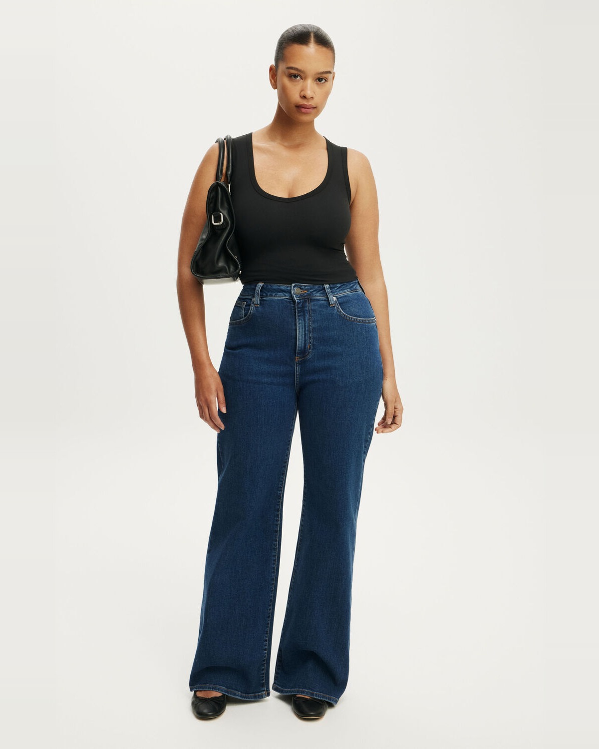 Curvy Stretch Wide Jean