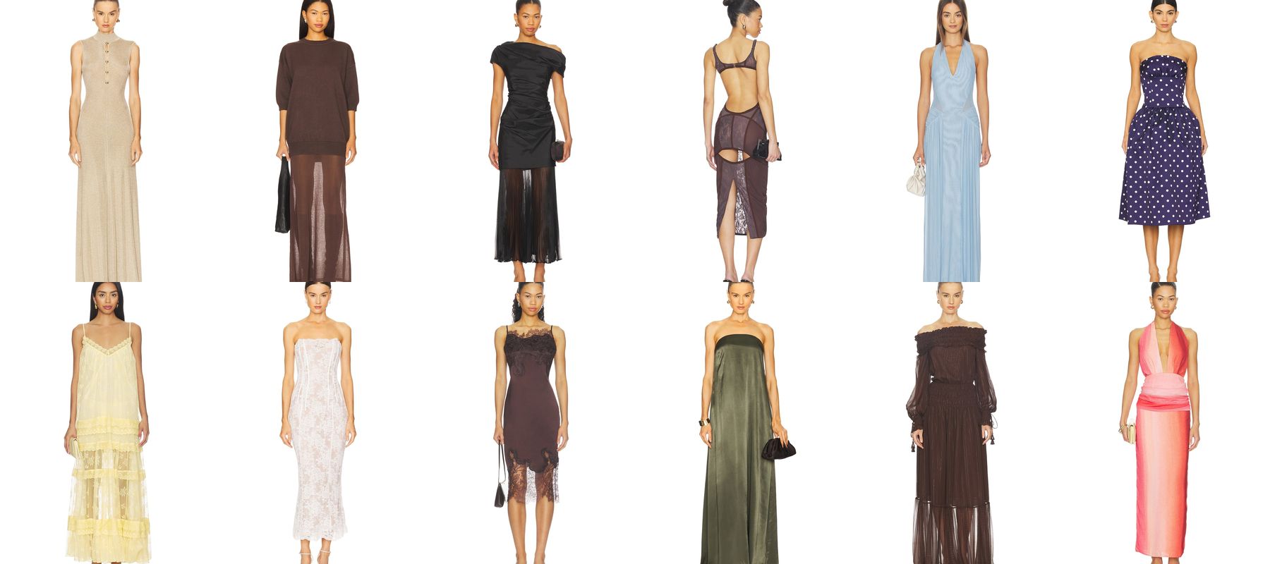 Designer Longline Dresses