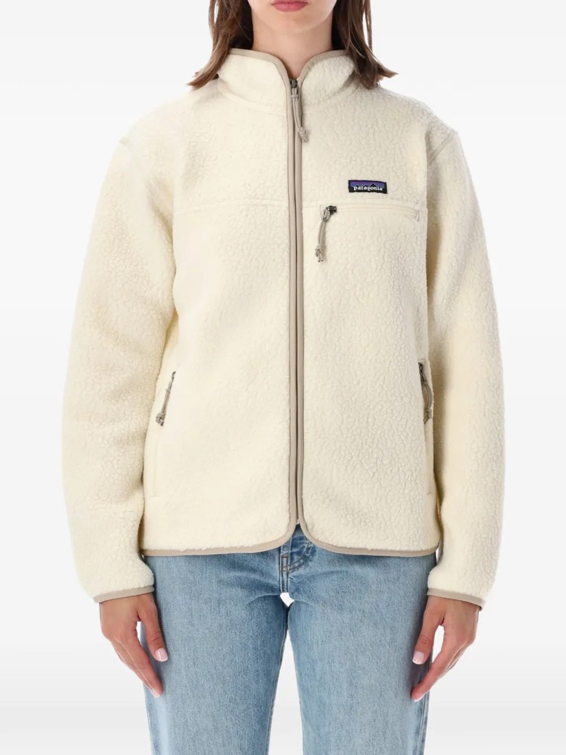Retro Pile zip-up jacket