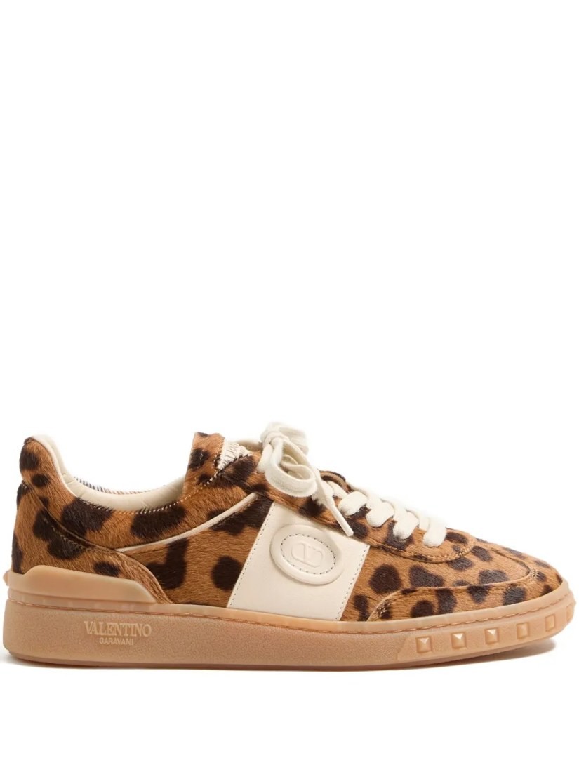 Upvillage trainer in pony-effect calfskin leather