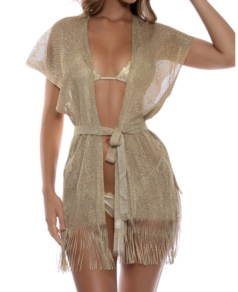 Sunshine Addict Short Caftan Cover-Up