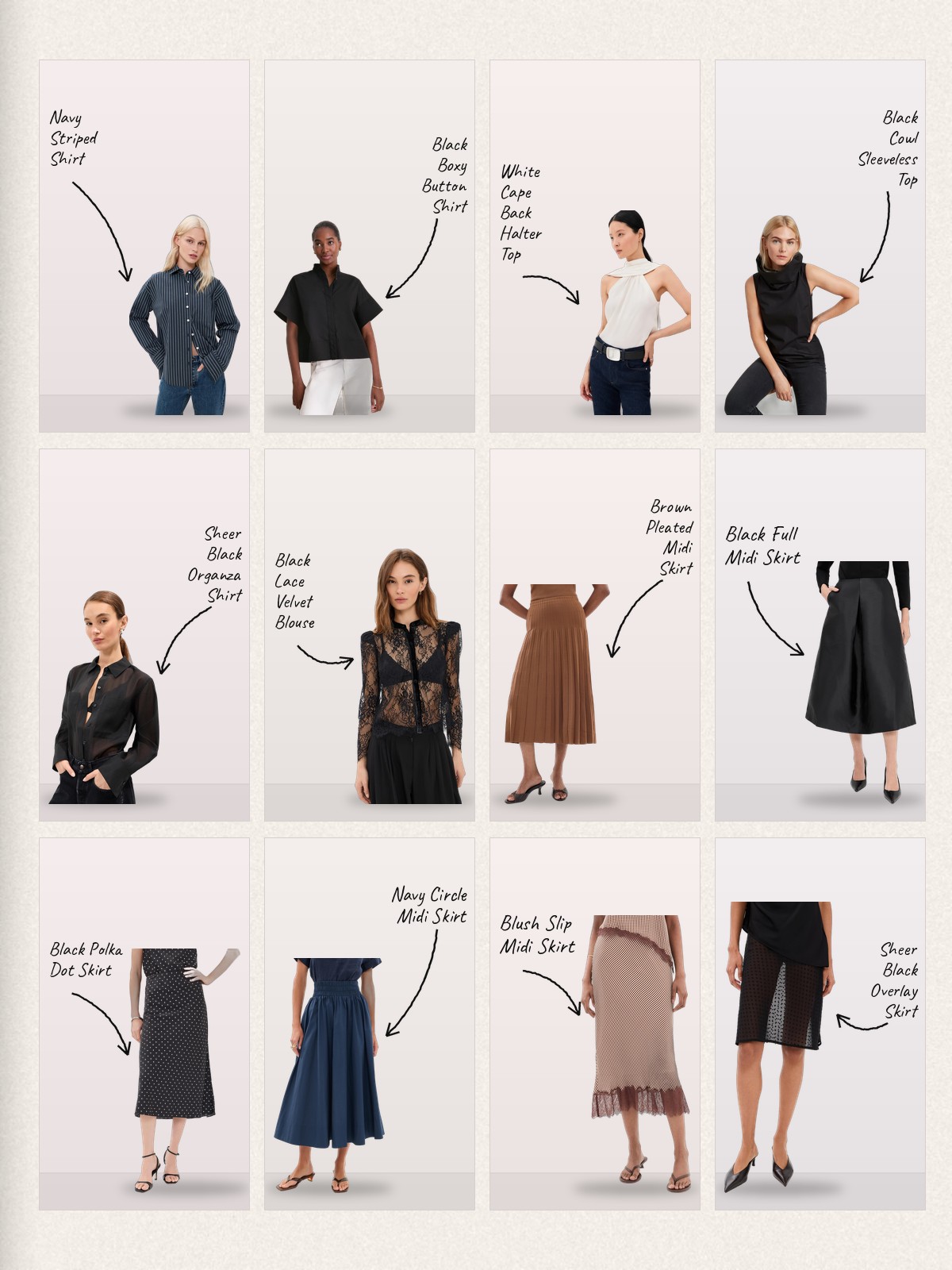 Statement Minimal collage