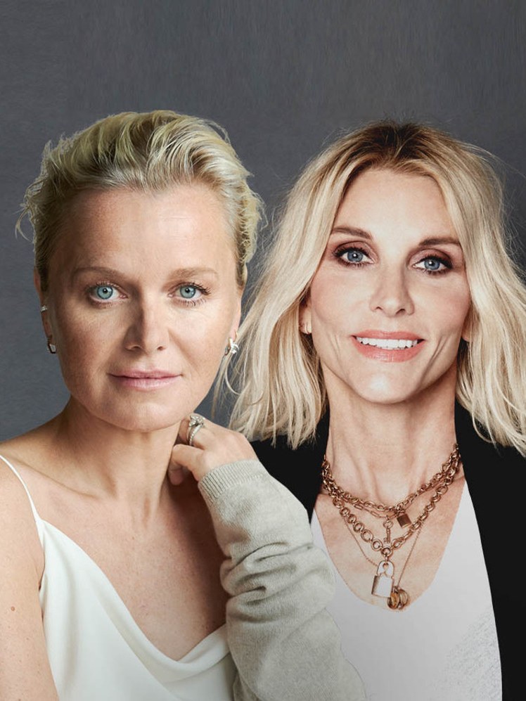 Dr. Barbara Sturm and Jillian Dempsey in a neutral studio portrait