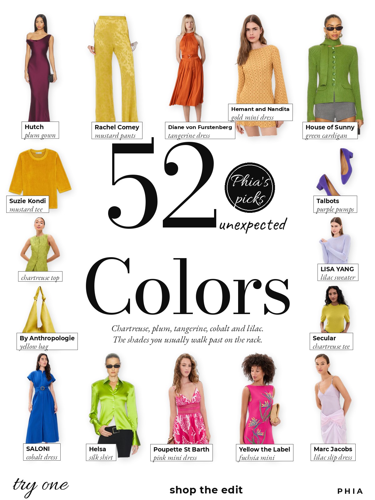 Unusual Colors collage