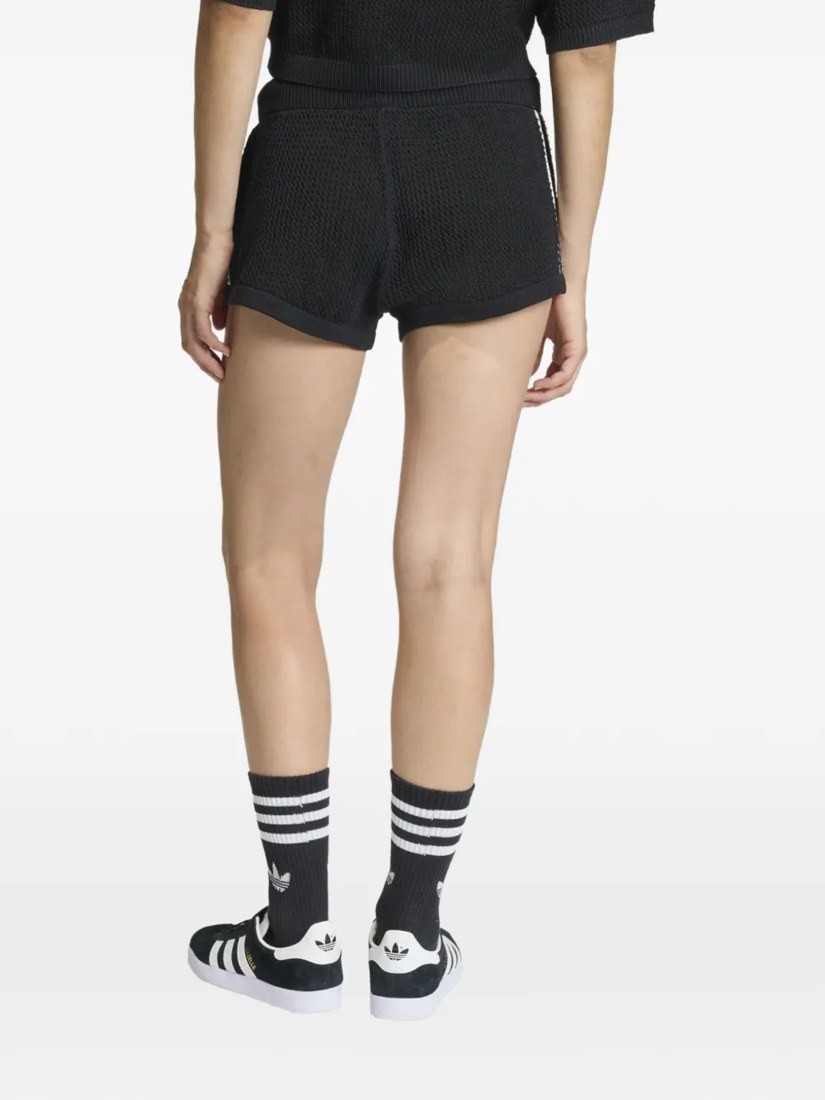 Knitted crochet shorts