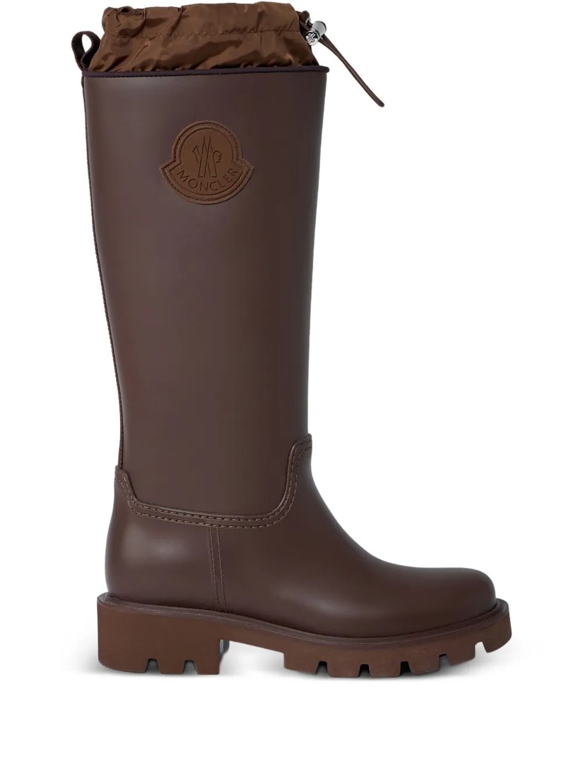 Layered rain boots