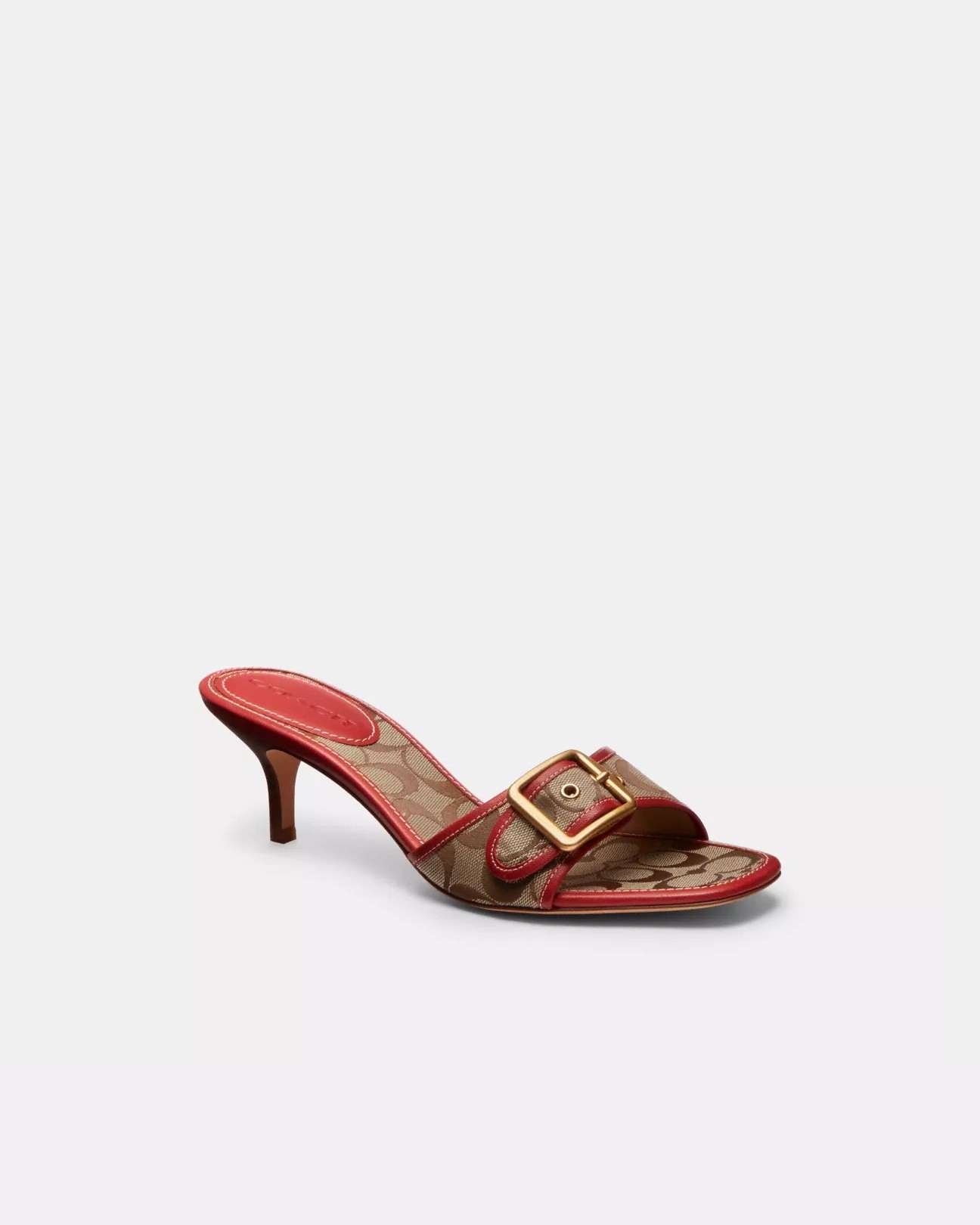 Margot Sandal In Signature Sateen Jacquard