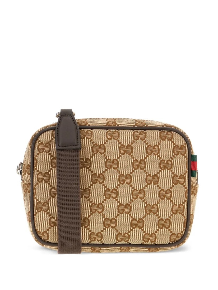 GG monogram crossbody clutch bag