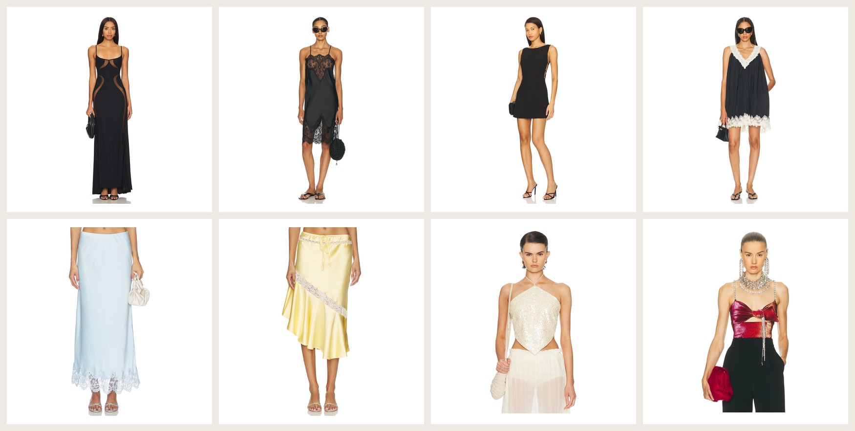 Dresses and skirts