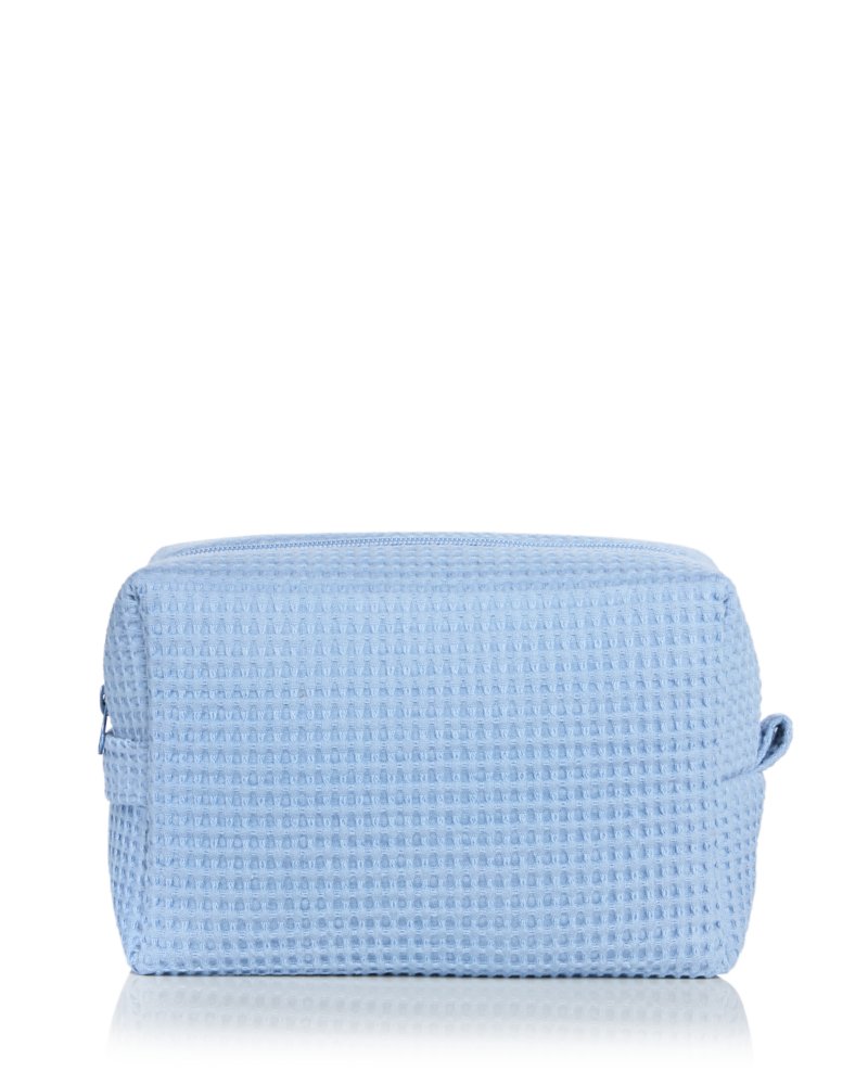 Waffle Cotton Blend Pouch