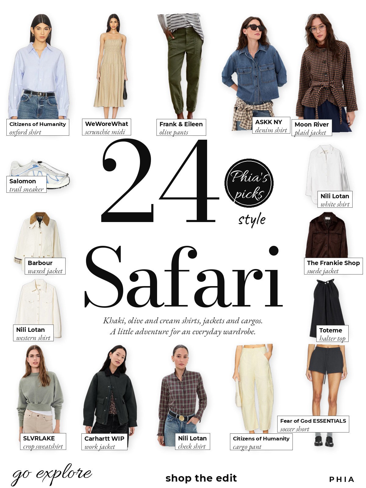 Safari Style collage