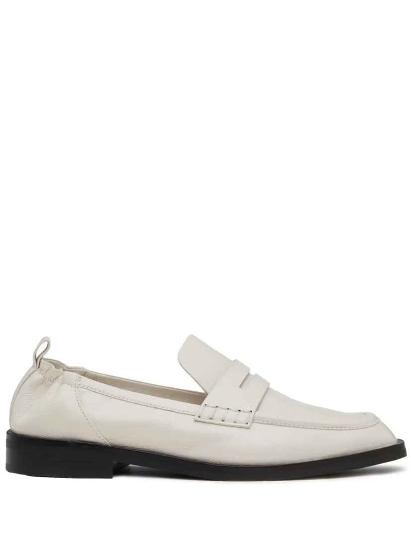 Alexa leather penny loafers