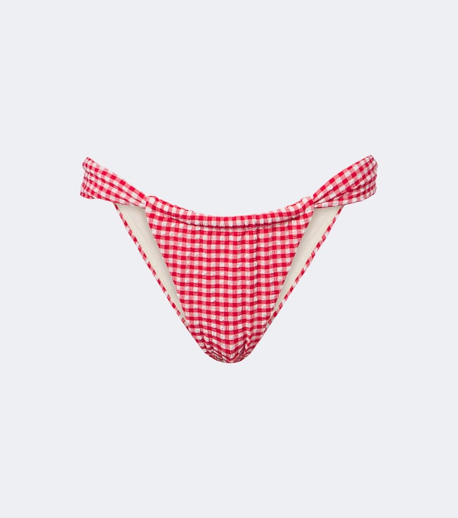 Sandra gingham bikini bottoms
