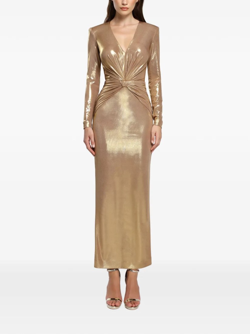 Vega knotted maxi dress