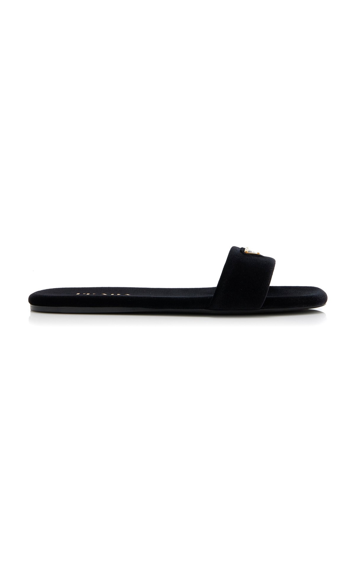 Velvet Slide Sandals