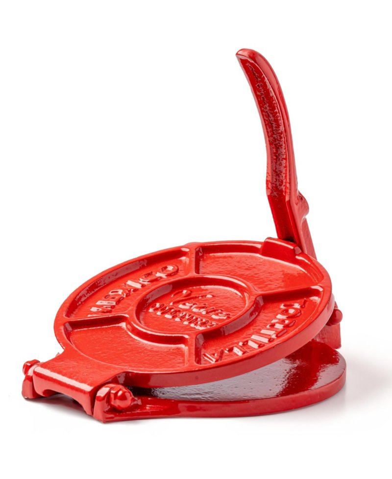 Small Red Cast Iron Tortilla Kit