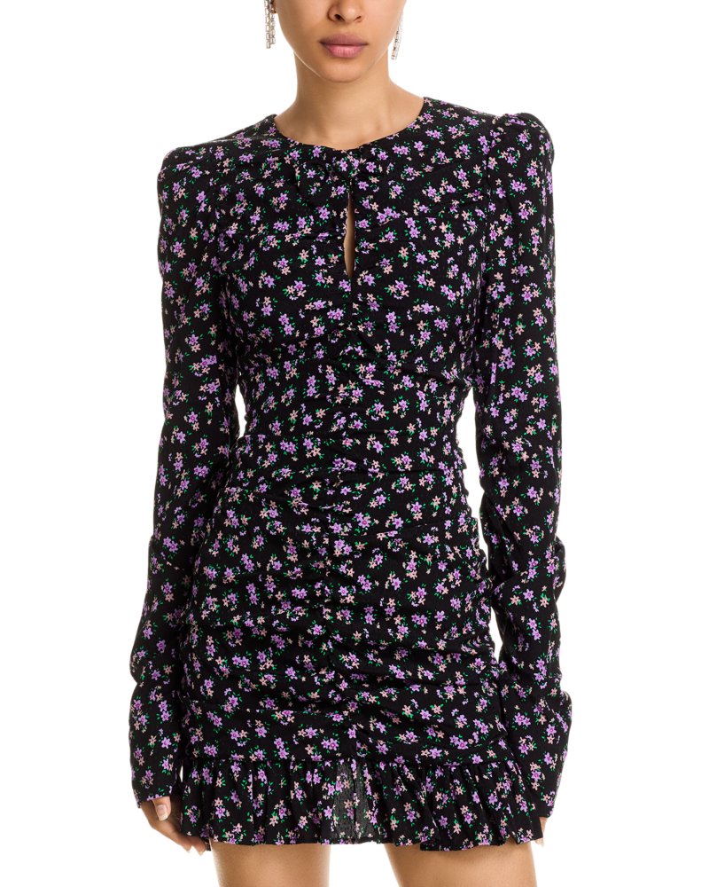 Imke Bow Detail Ruched Dress