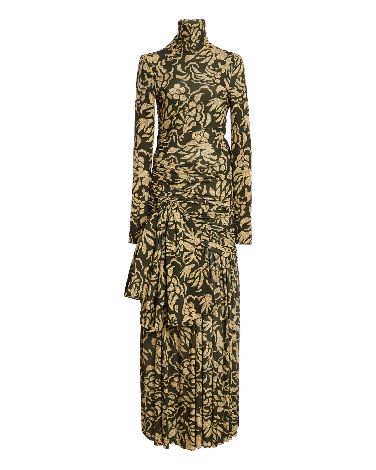 Katy Draped Jersey Maxi Dress