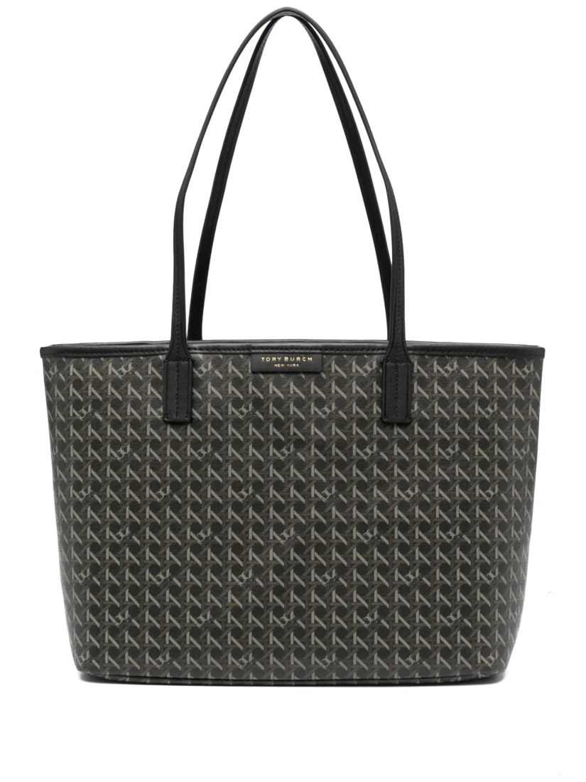 Monogrammed logo tote bag