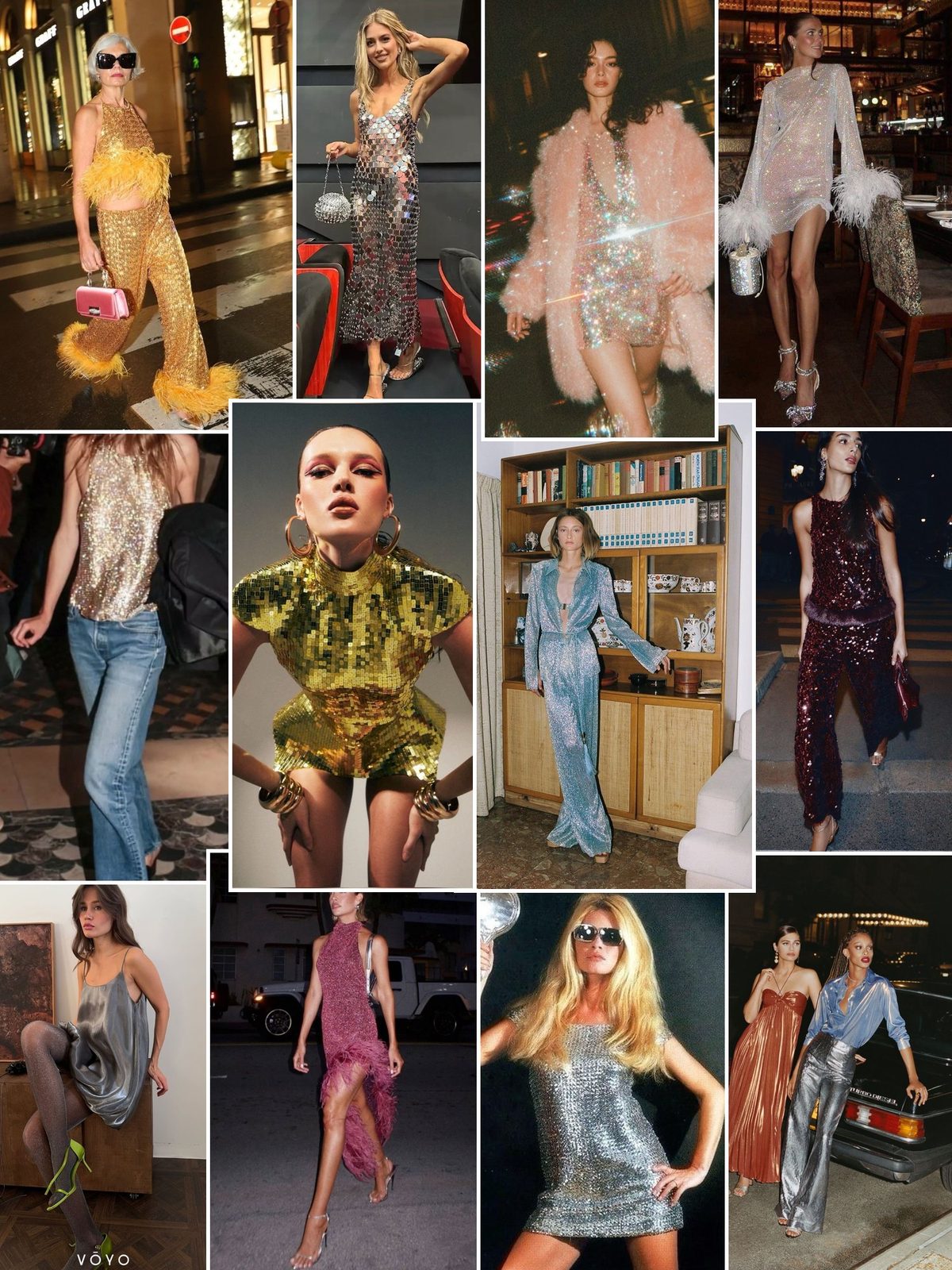 Studio 54 Party Pieces collage
