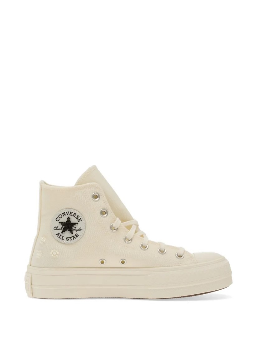 Chuck Taylor All Star flower embellished sneakers