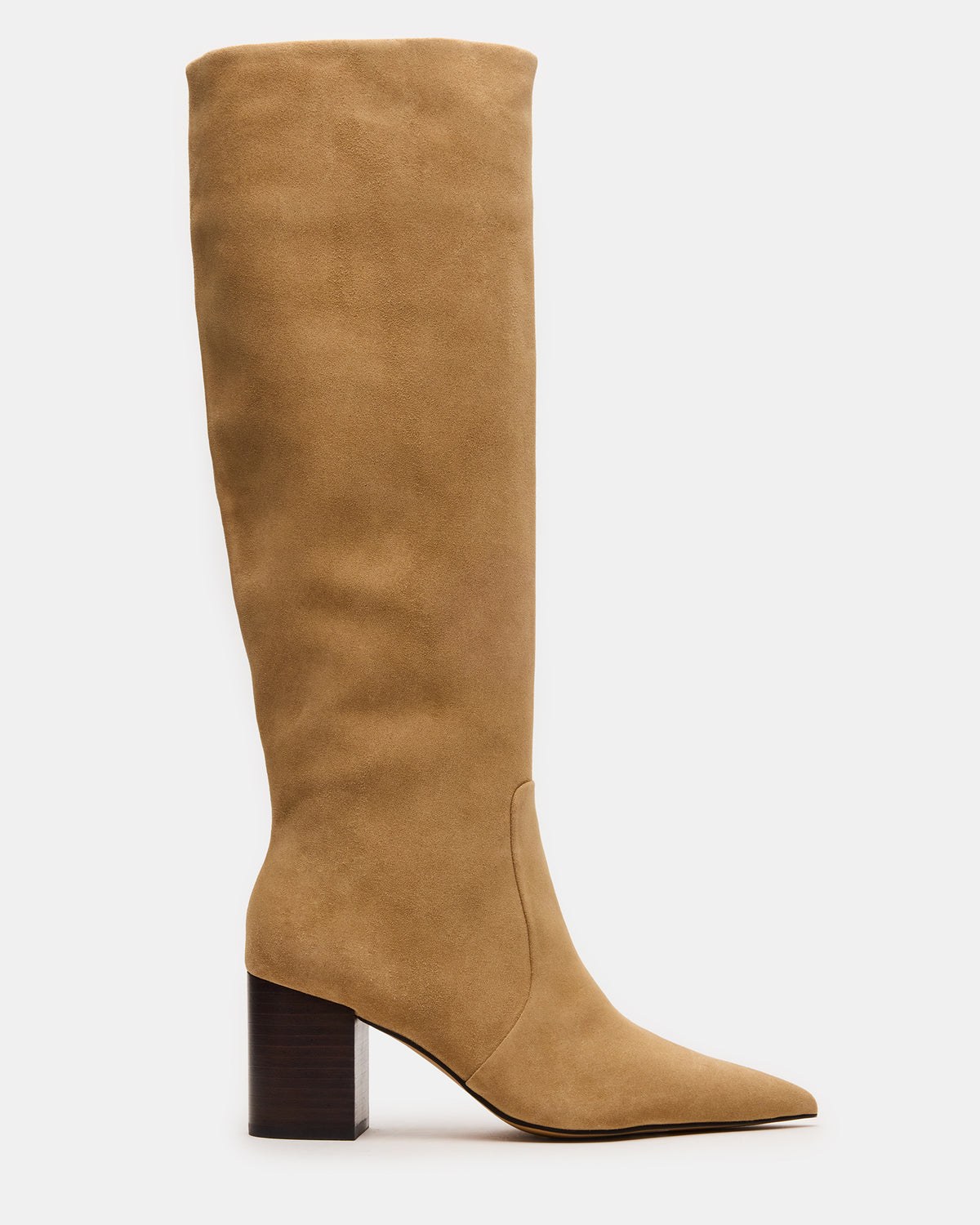 Skyline Taupe Suede Knee-High Boots