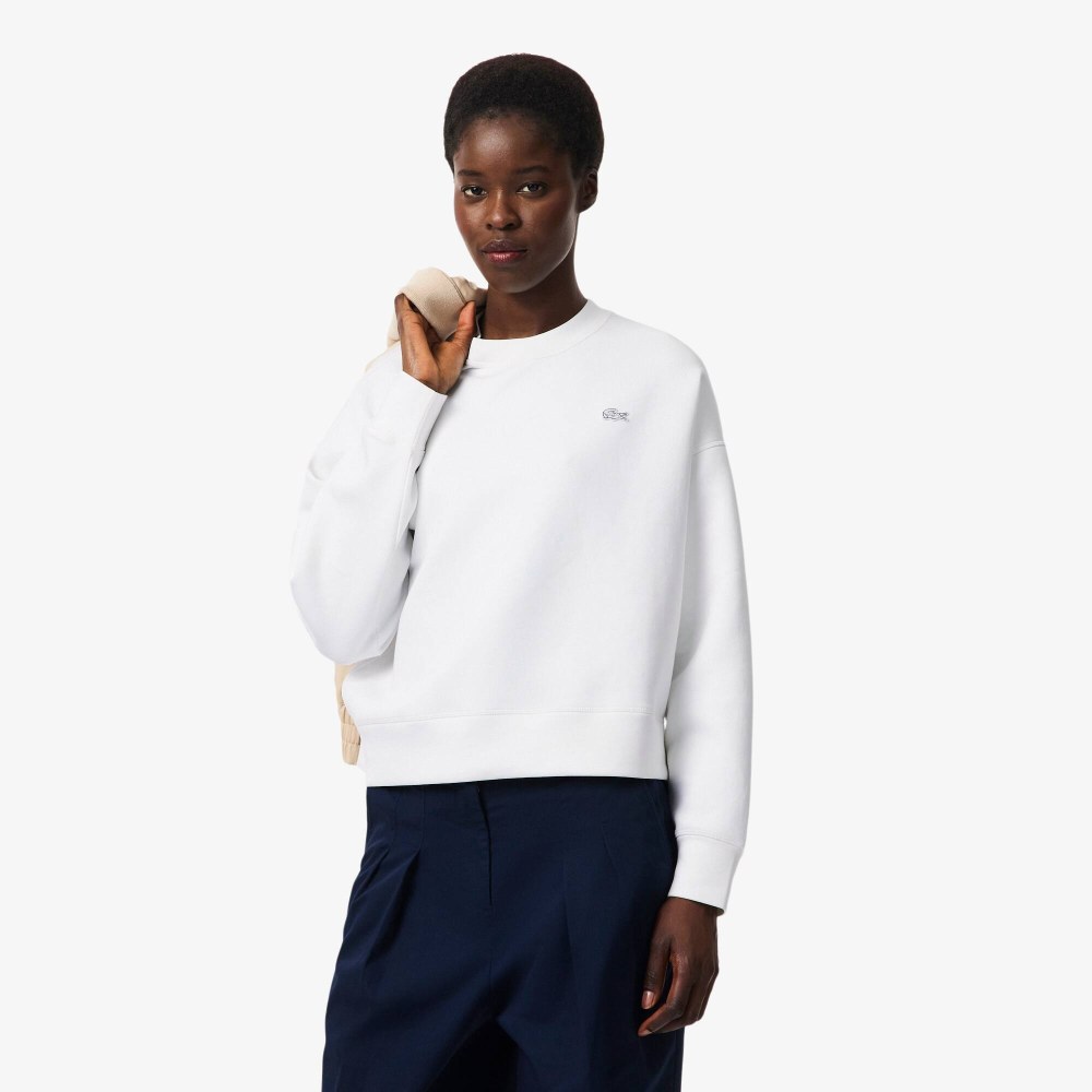 Oversized Double Face Jersey Sweatshirt