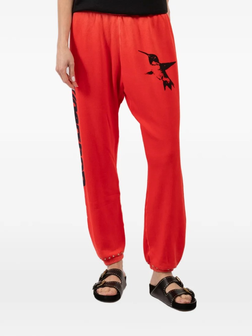 Hummingbird studded trousers
