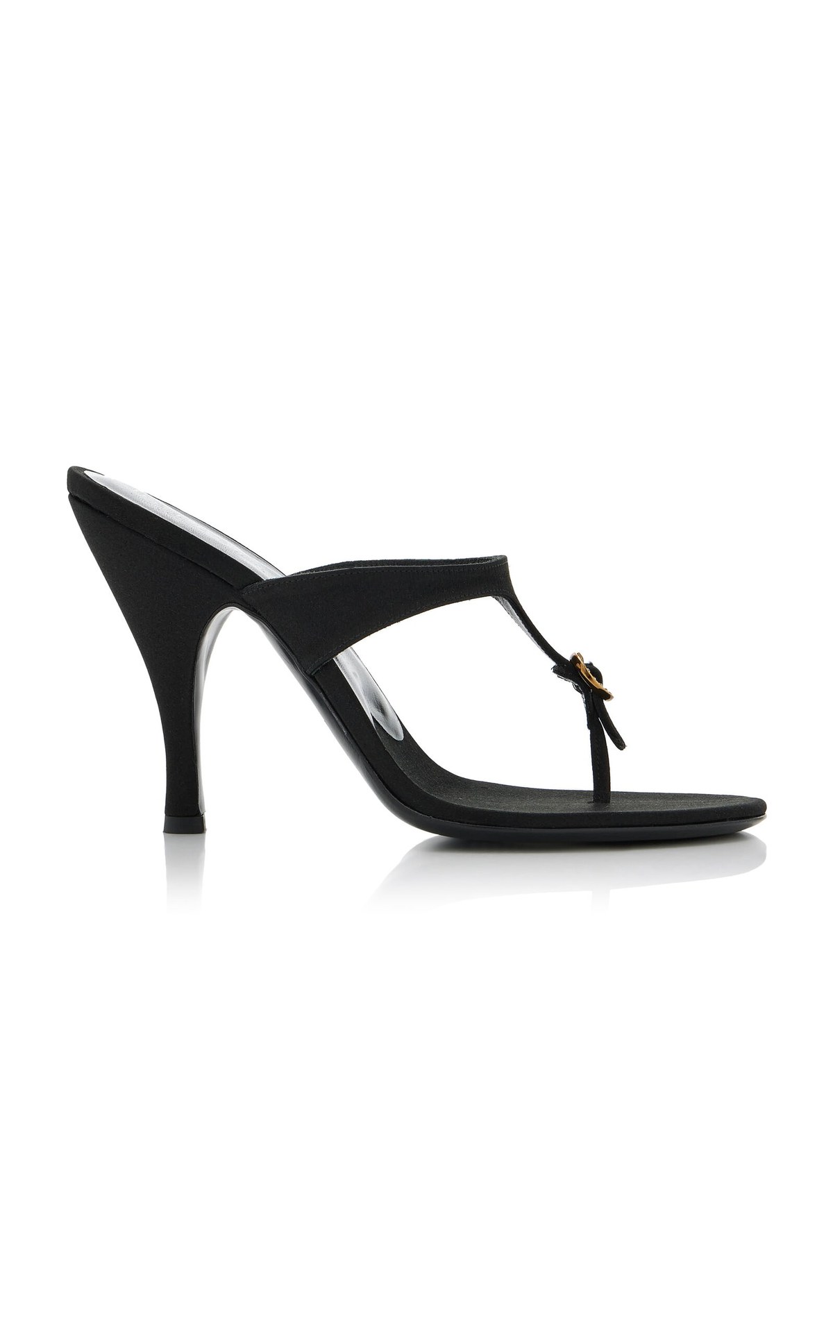 Kiss and Tell Satin Sandals