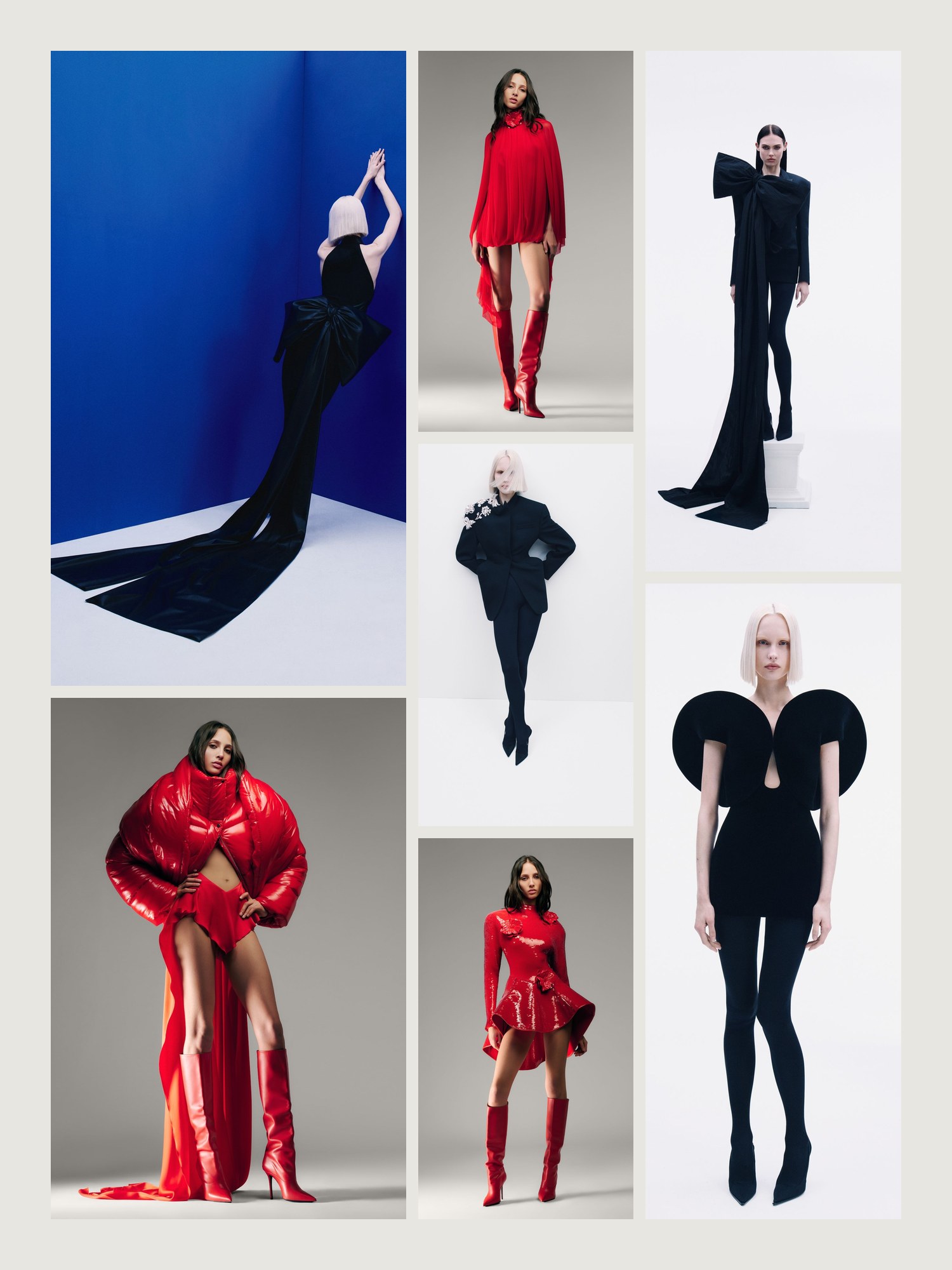 David Koma campaign mood board