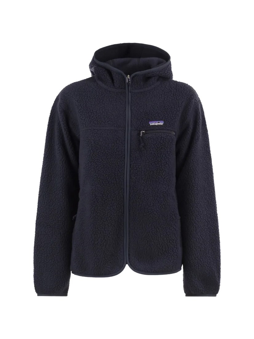 Teddy fleece hooded jacket